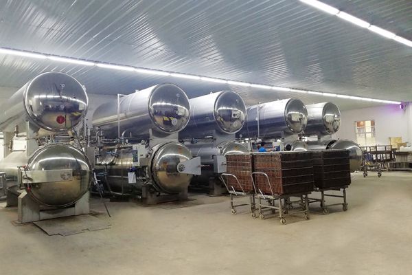 Работа автоклава на территории заказчика